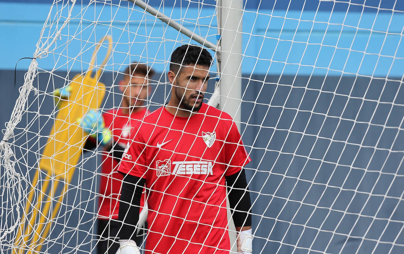 Fotos: El entrenamiento del Málaga este jueves 12 de diciembre, en imágenes