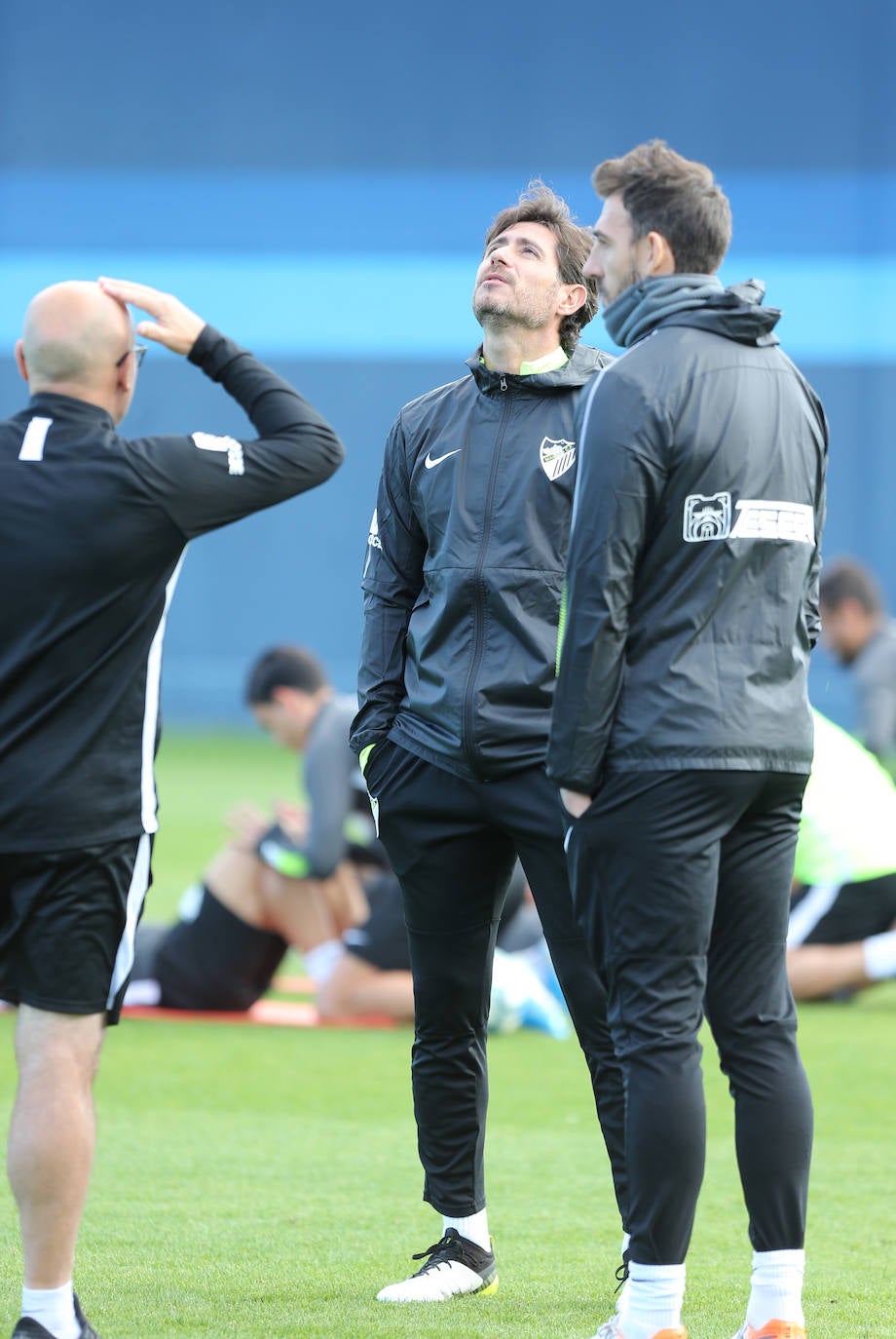 Fotos: El entrenamiento del Málaga este jueves 12 de diciembre, en imágenes