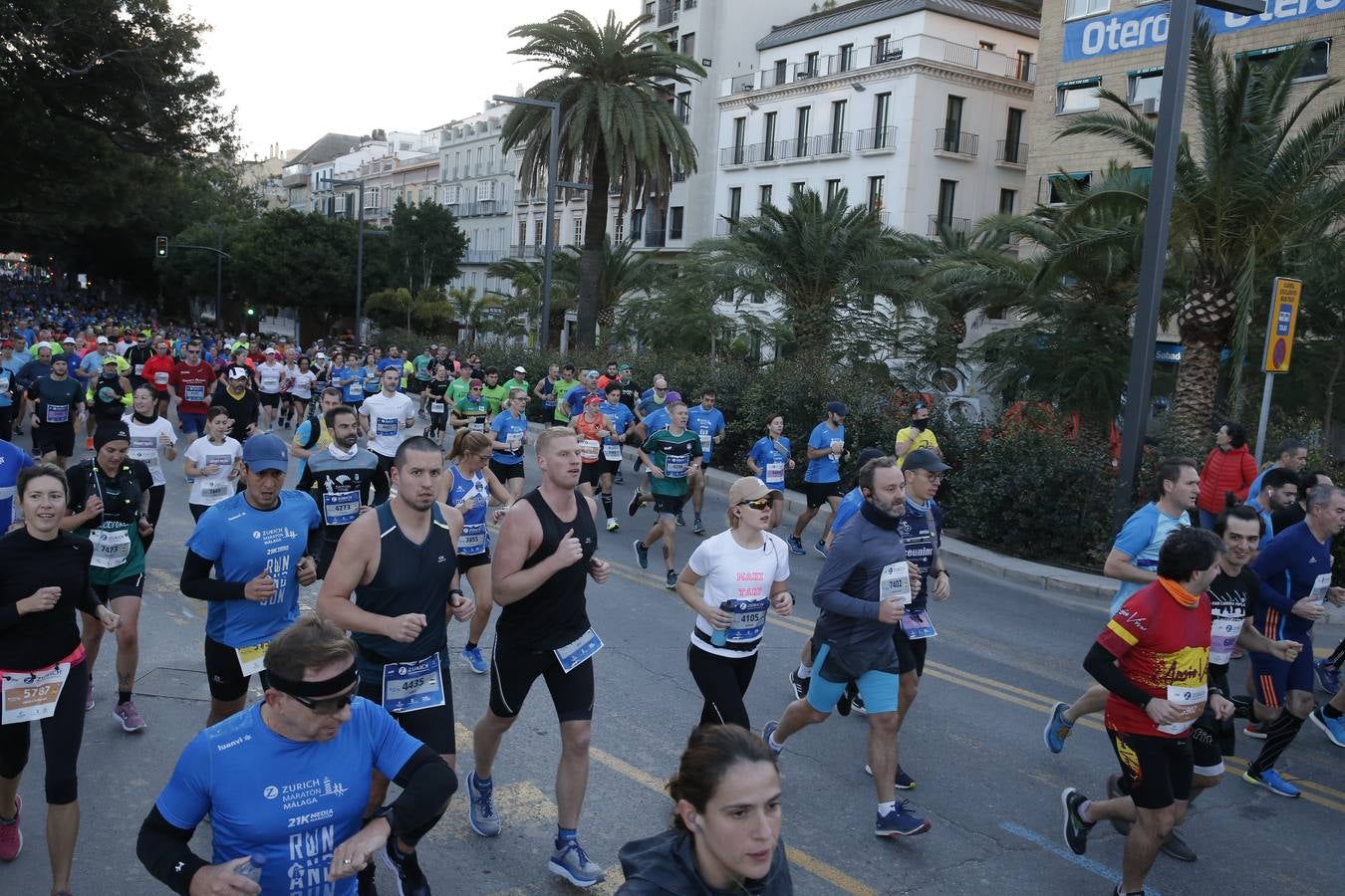 Las mejores imágenes del Maratón Málaga 