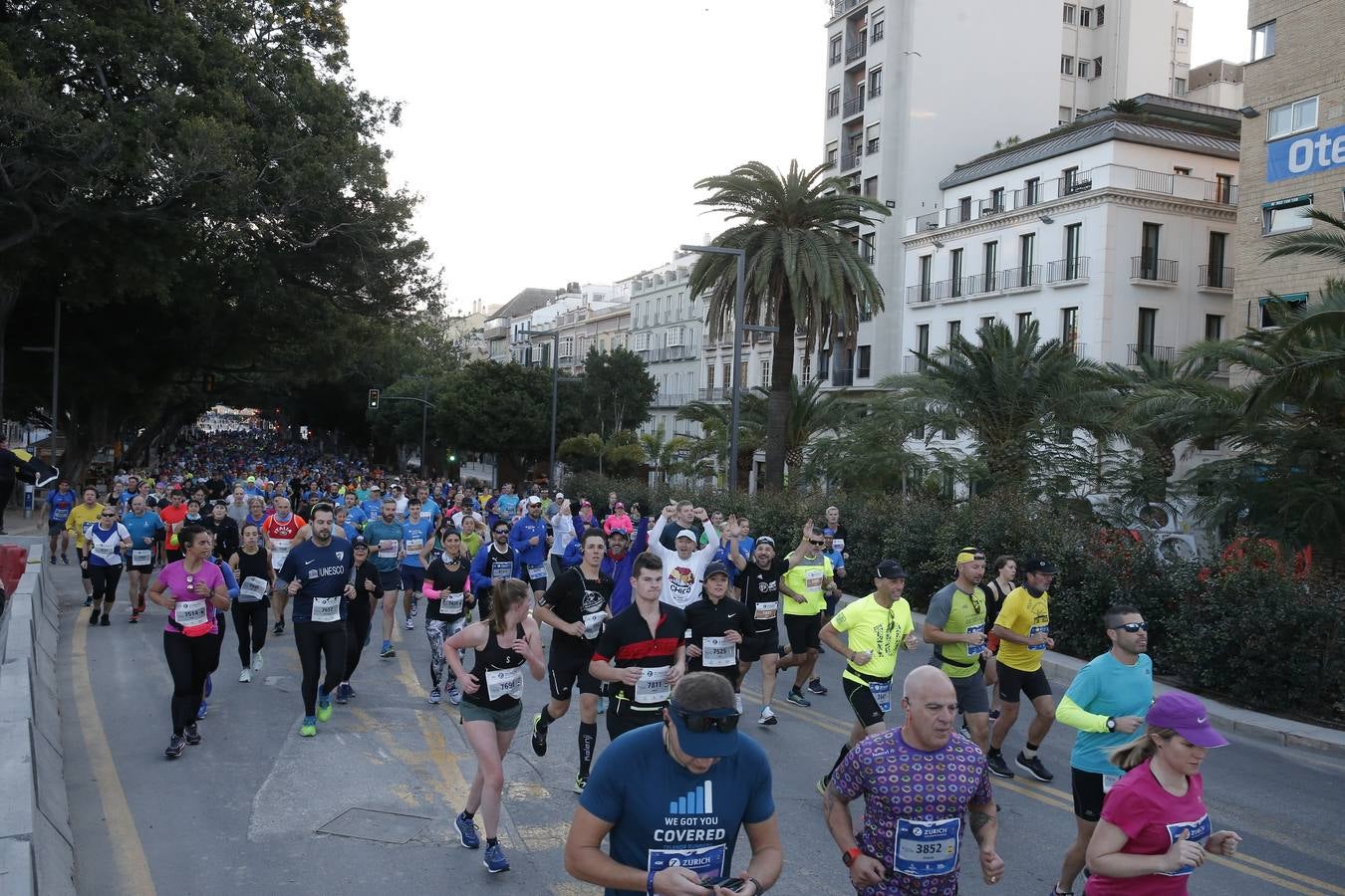 Las mejores imágenes del Maratón Málaga 