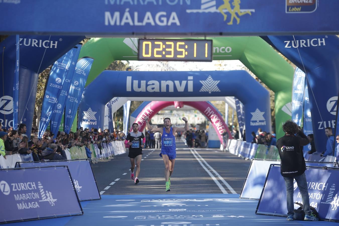 Las mejores imágenes del Maratón Málaga 