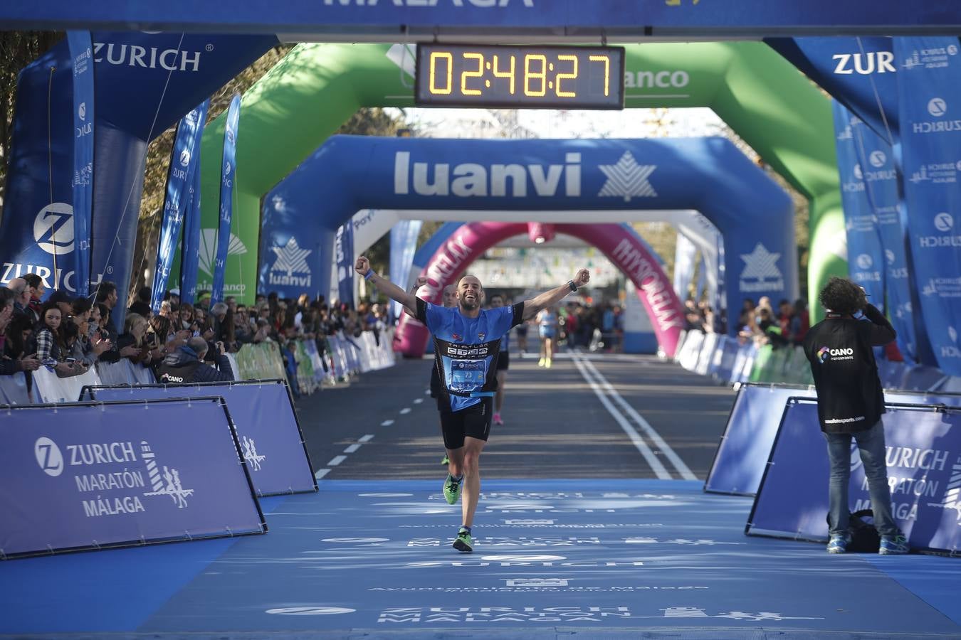 Las mejores imágenes del Maratón Málaga 