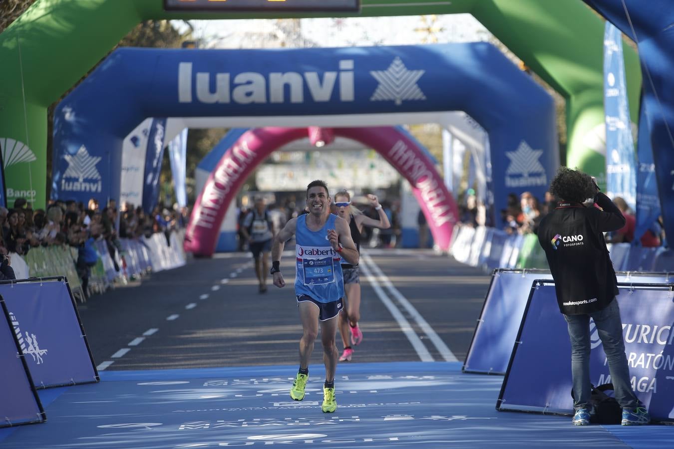 Las mejores imágenes del Maratón Málaga 