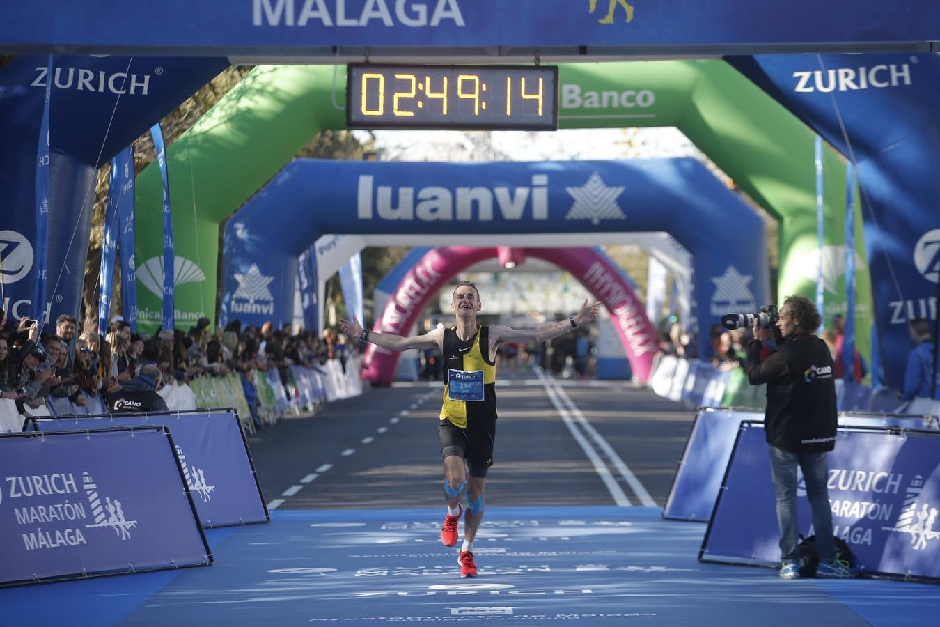 Las mejores imágenes del Maratón Málaga 