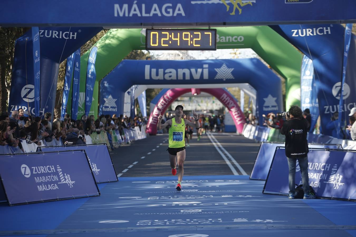 Las mejores imágenes del Maratón Málaga 