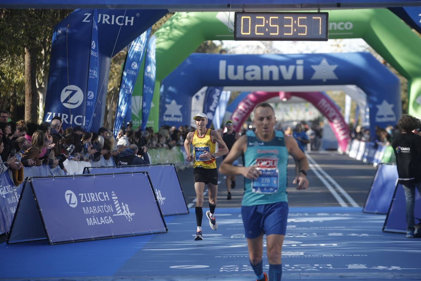 Las mejores imágenes del Maratón Málaga 