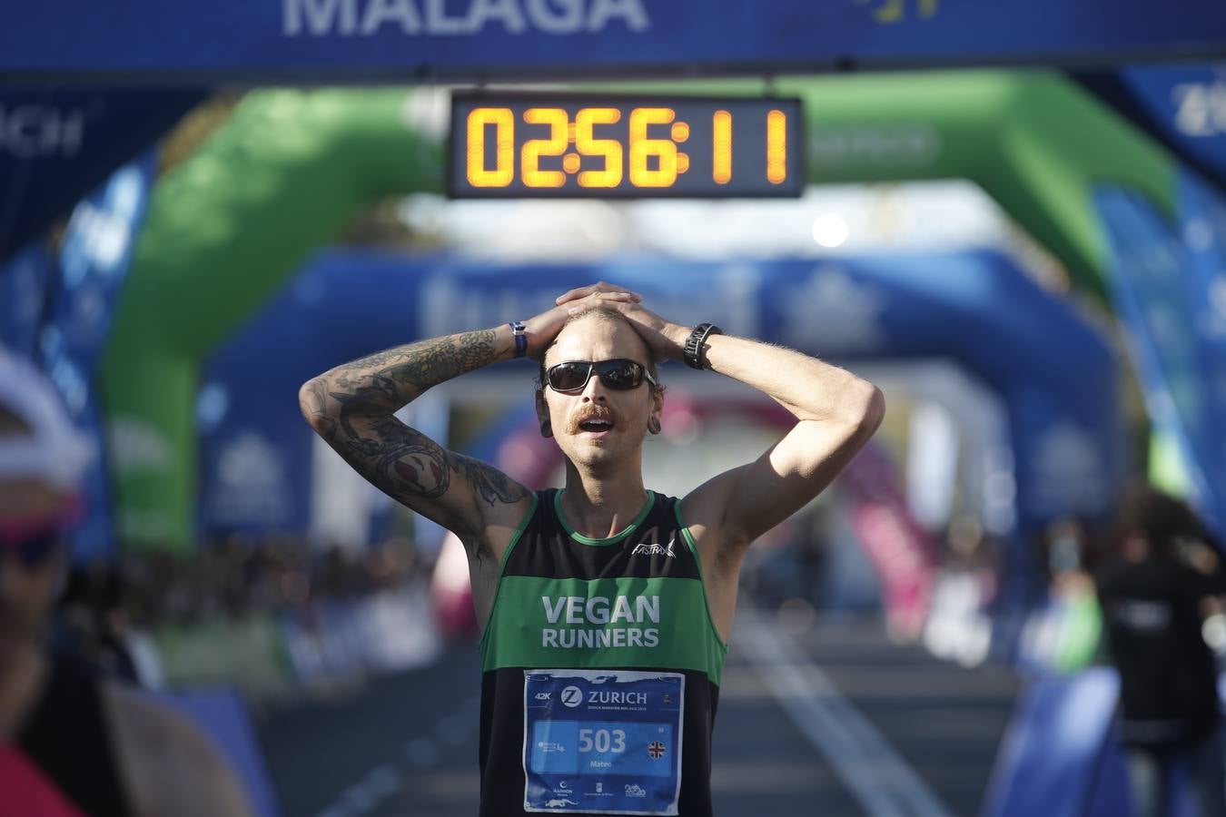 Las mejores imágenes del Maratón Málaga 