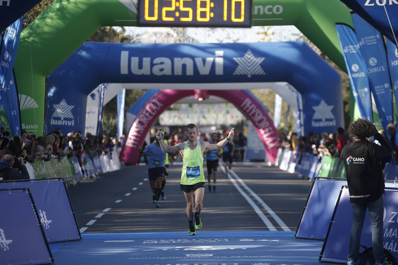 Las mejores imágenes del Maratón Málaga 