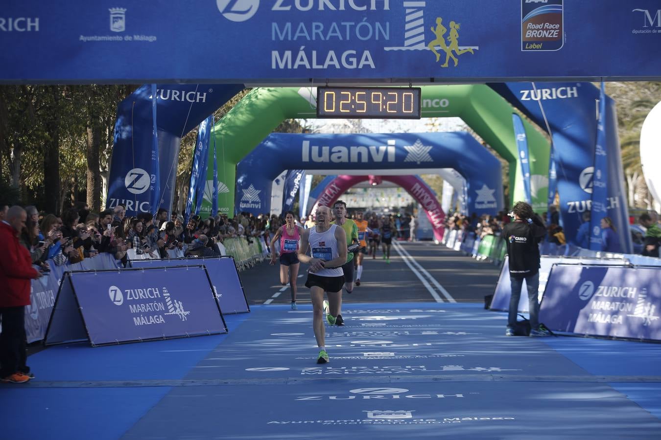 Las mejores imágenes del Maratón Málaga 