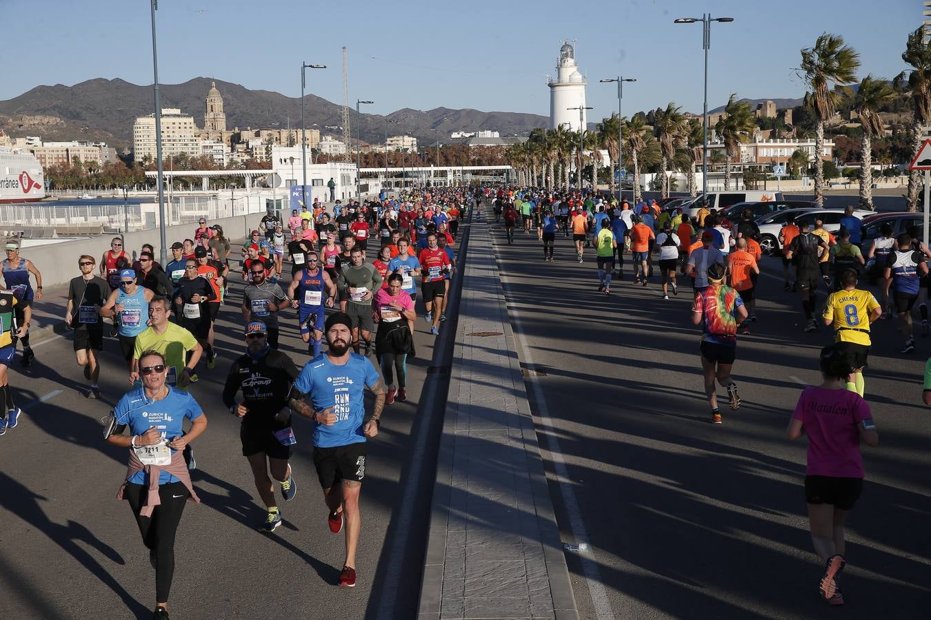 Las mejores imágenes del Maratón Málaga 