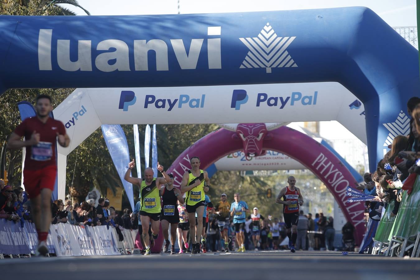 Las mejores imágenes del Maratón Málaga 