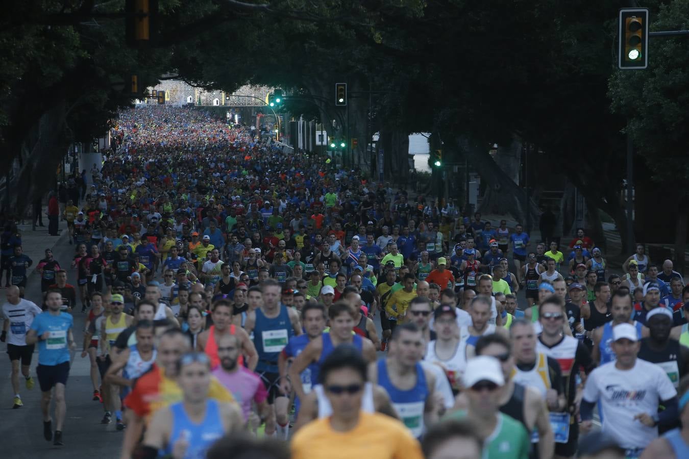 Las mejores imágenes del Maratón Málaga 