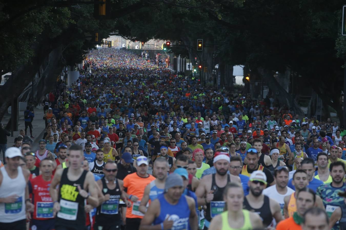 Las mejores imágenes del Maratón Málaga 