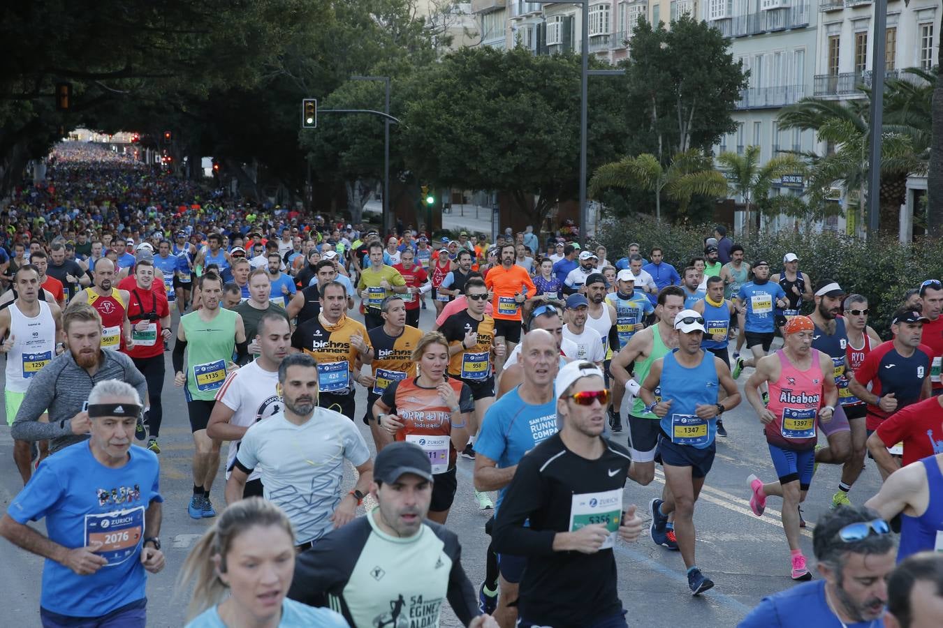 Las mejores imágenes del Maratón Málaga 