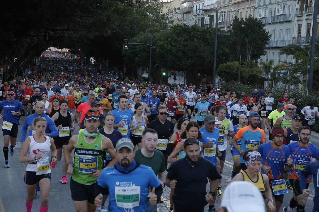 Las mejores imágenes del Maratón Málaga 