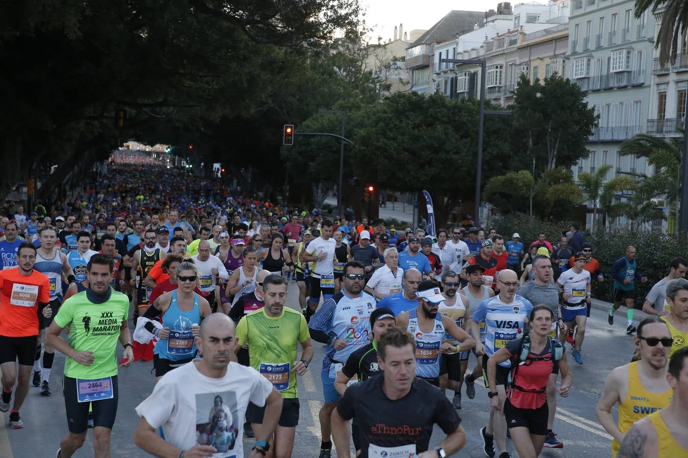 Las mejores imágenes del Maratón Málaga 