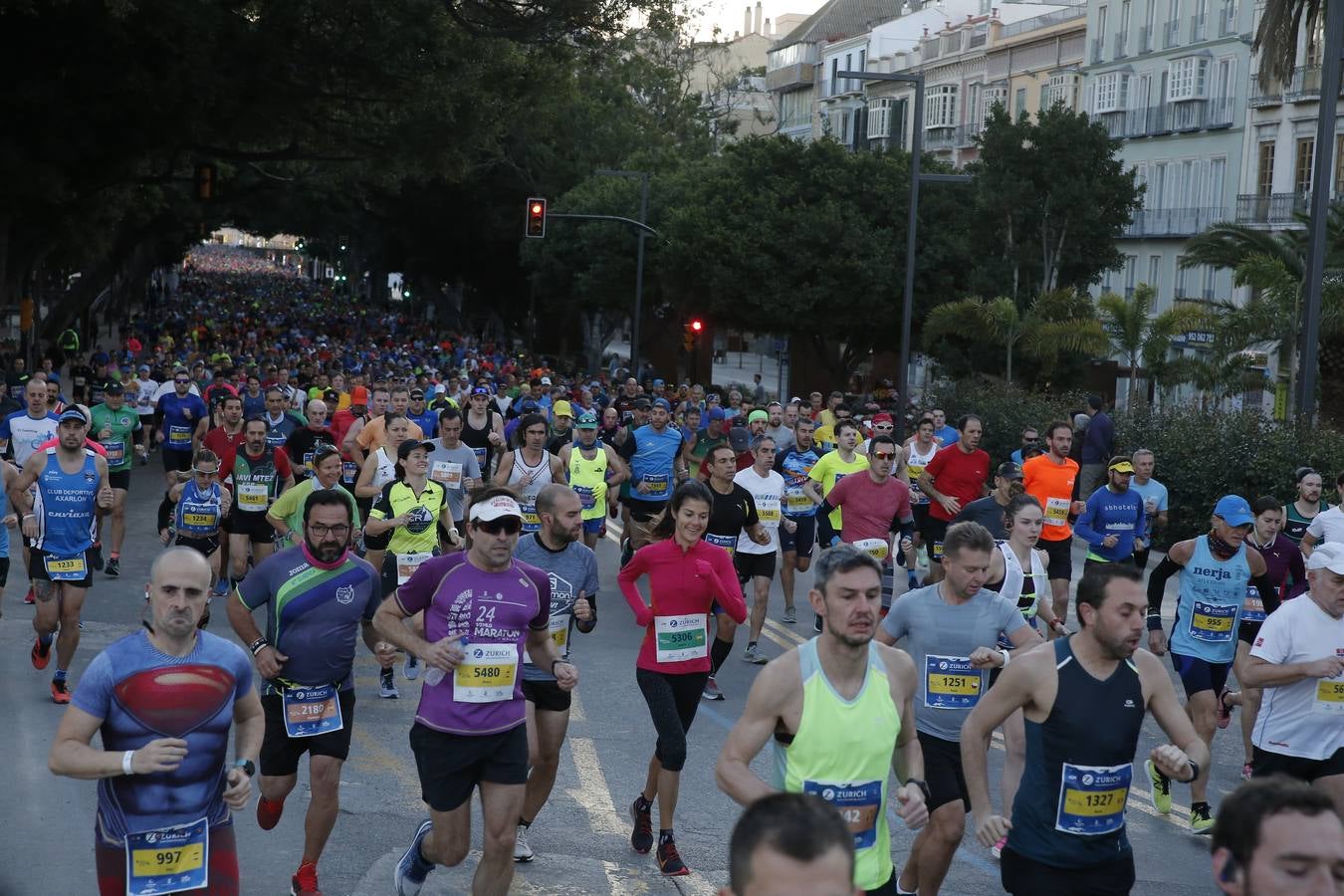 Las mejores imágenes del Maratón Málaga 