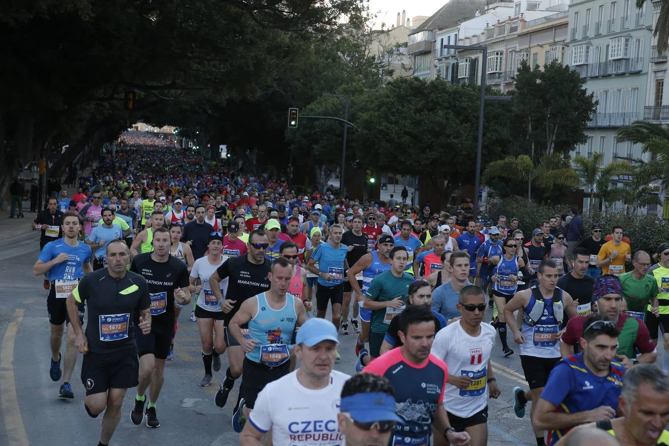 Las mejores imágenes del Maratón Málaga 