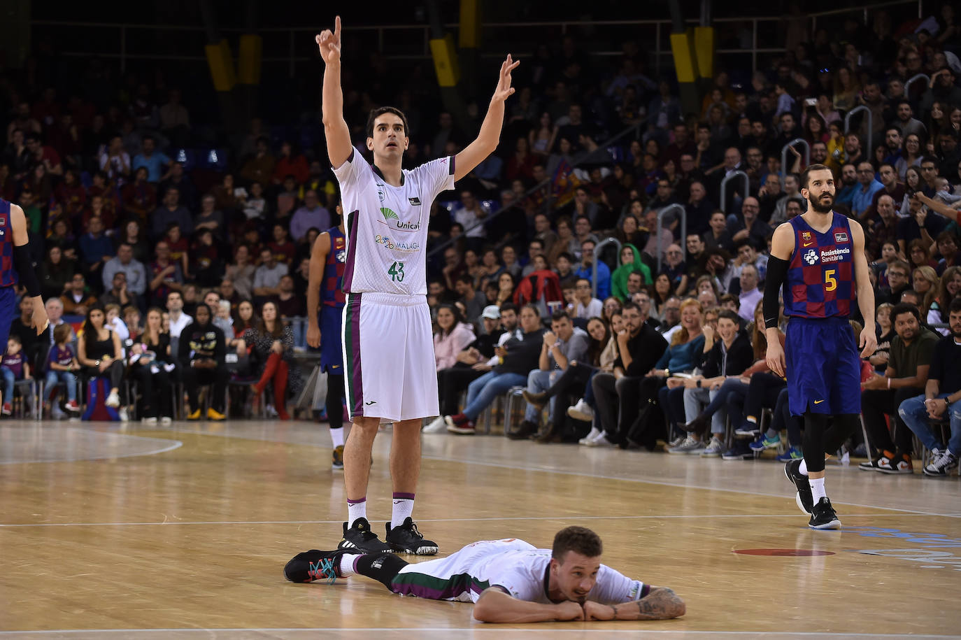 Los cajistas asaltan el Palau Blaugrana, una cancha en la que no había ganado otro equipo de Liga Endesa esta temporada