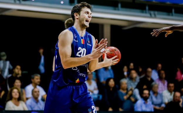 Todorovic, formado en la cantera del Unicaja, es uno de los jugadores más en forma del Andorra.