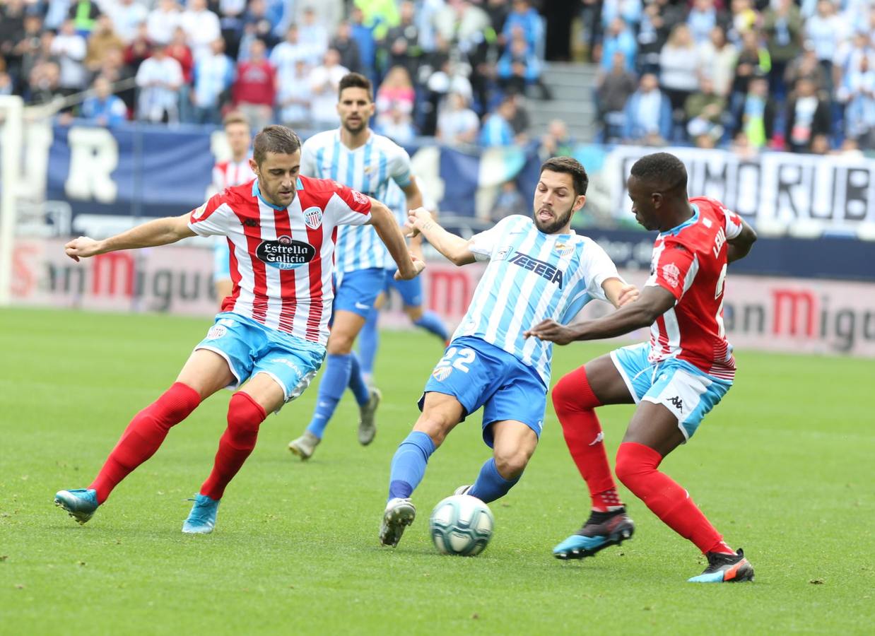 Las mejores imágenes del Málaga-Lugo