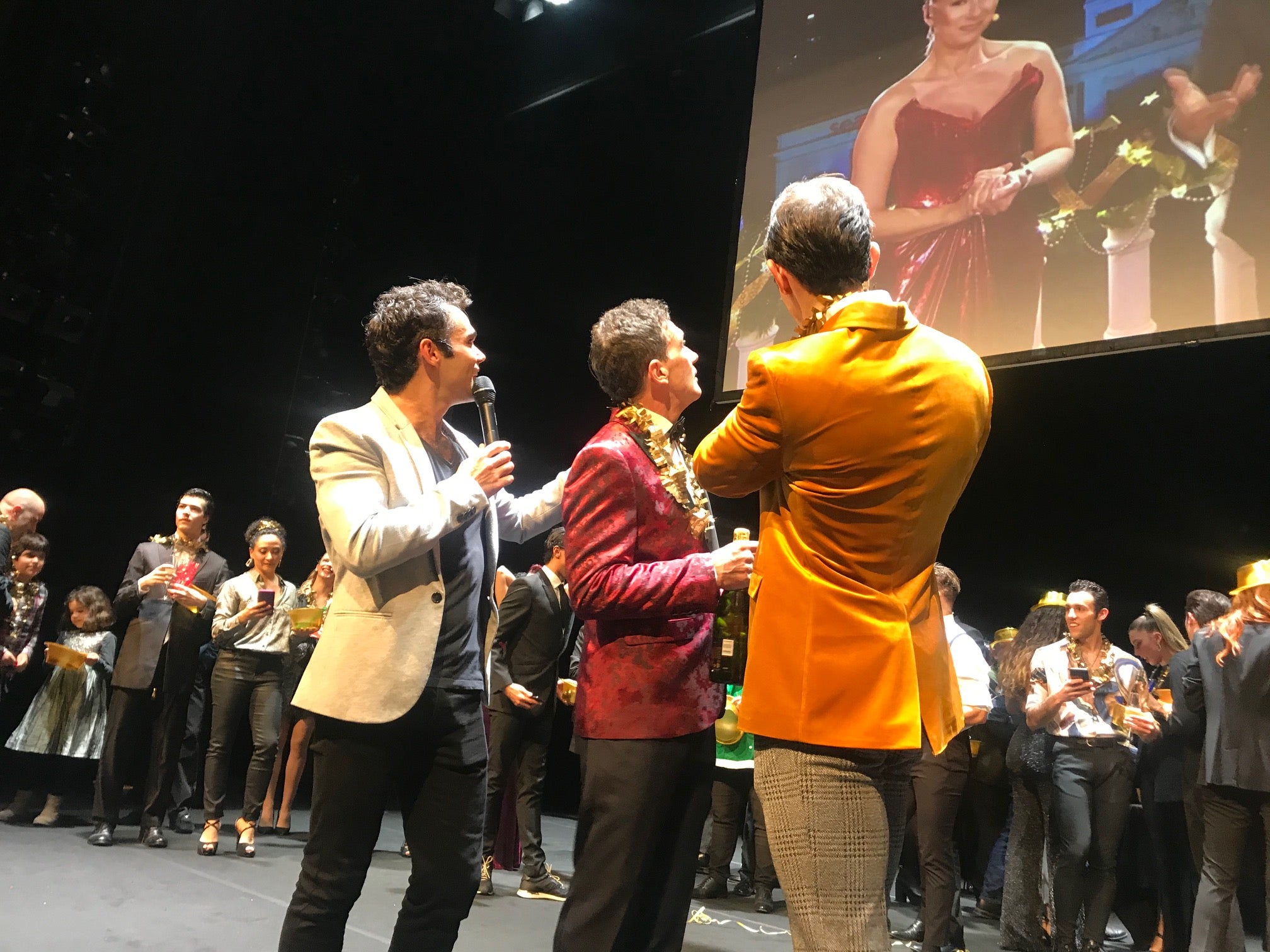 Fotos: Antonio Banderas recibe el Año Nuevo con una gran fiesta en el Teatro del Soho