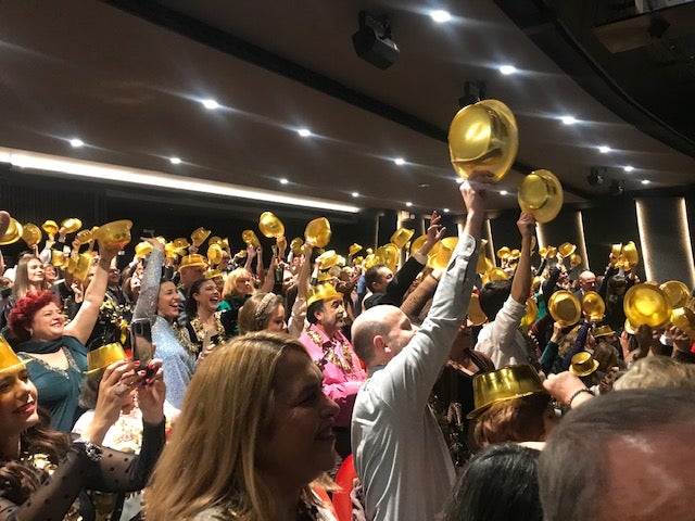 Fotos: Antonio Banderas recibe el Año Nuevo con una gran fiesta en el Teatro del Soho