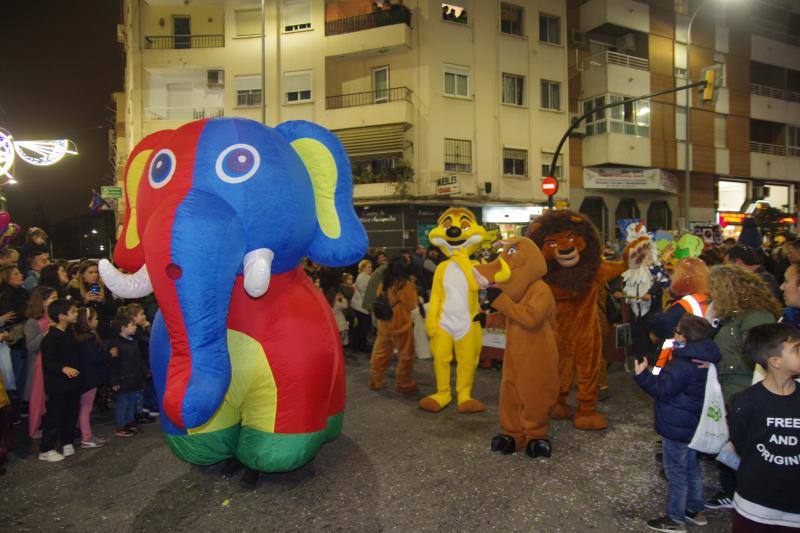 La cabalgata de Bailén-Miraflores tuvo temáticas diferentes.