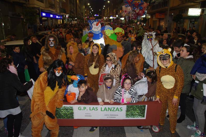 La cabalgata de Bailén-Miraflores tuvo temáticas diferentes.