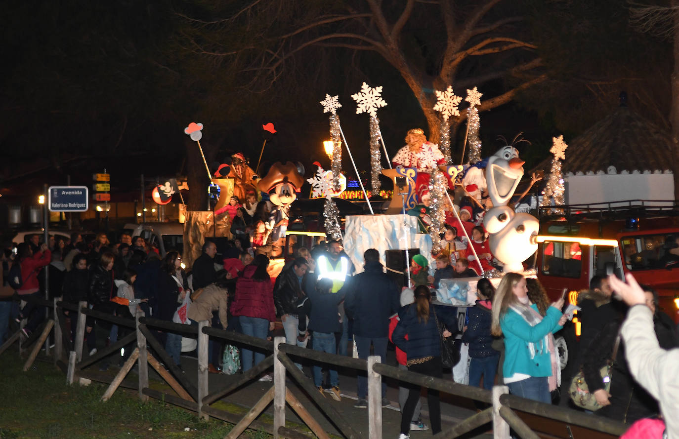 En Las Chapas se celebró la primera de las cuatro cabalgatas en la ciudad este año