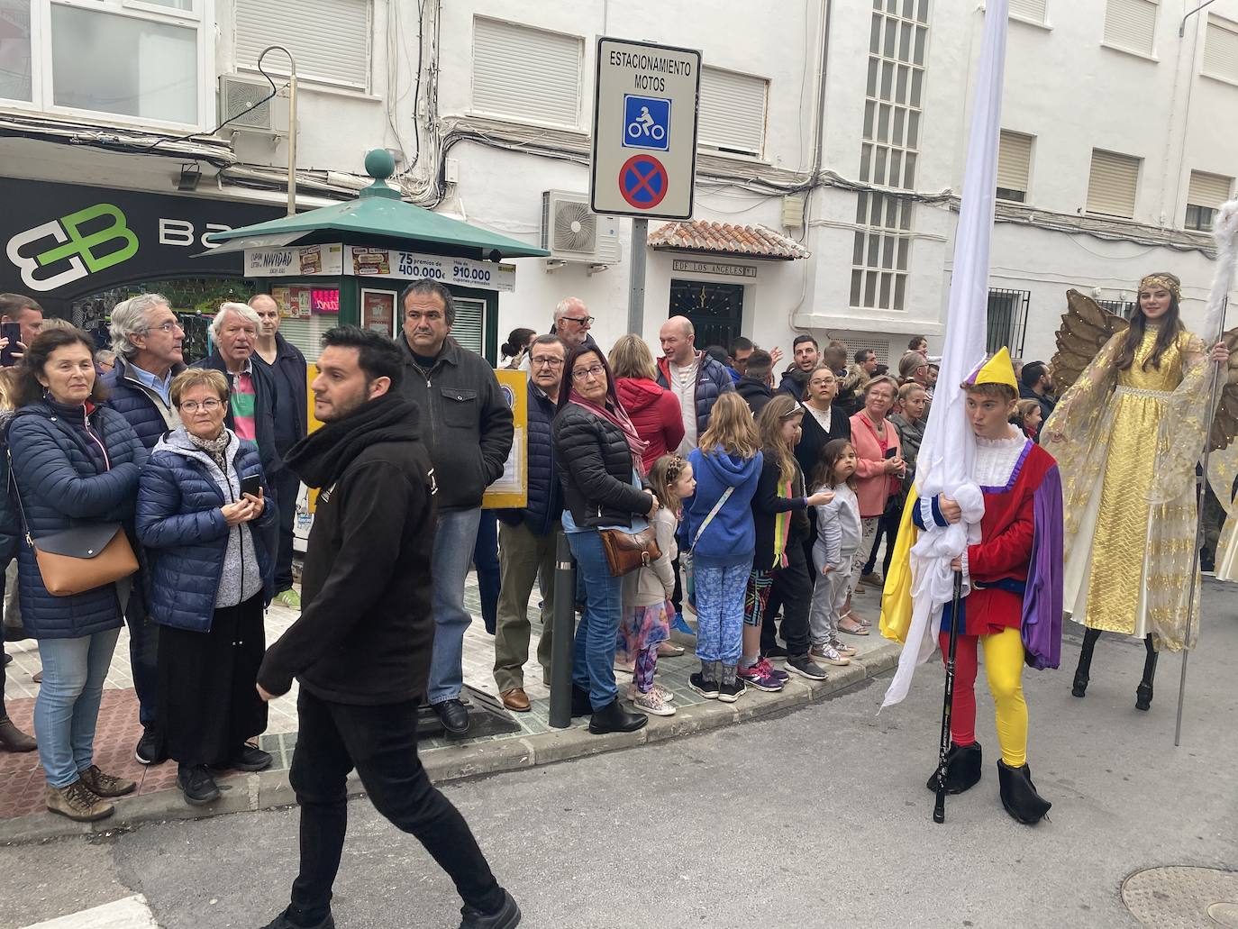 Desfile de Melchor, Gaspar y Baltasar en Nerja