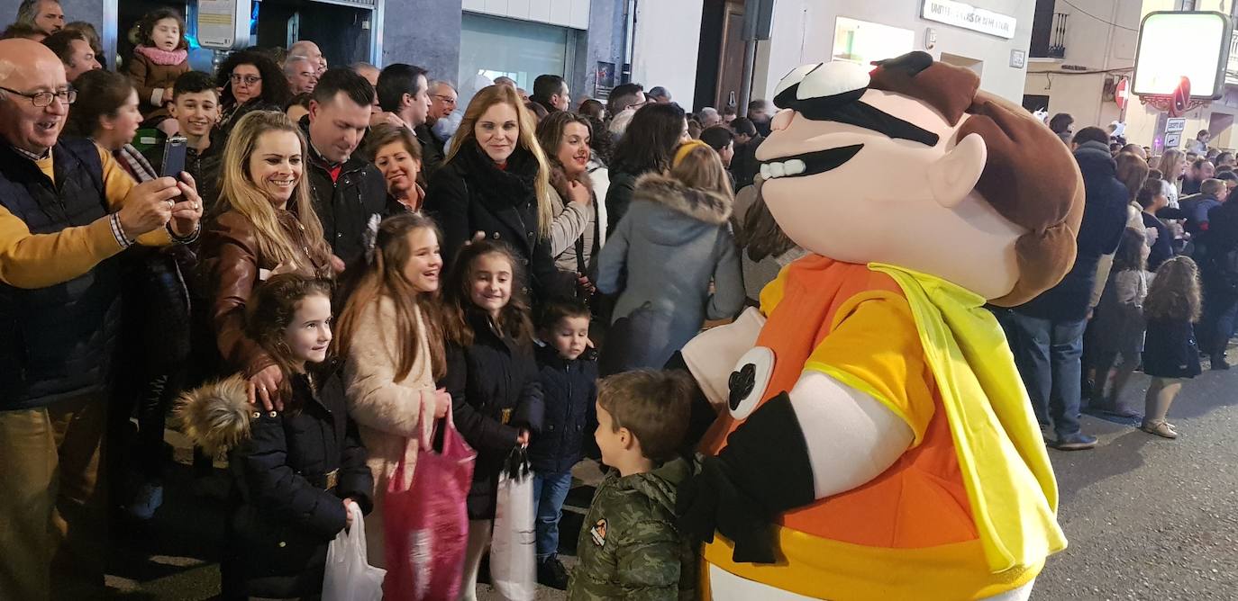 Asistentes a la cabalgata en Antequera