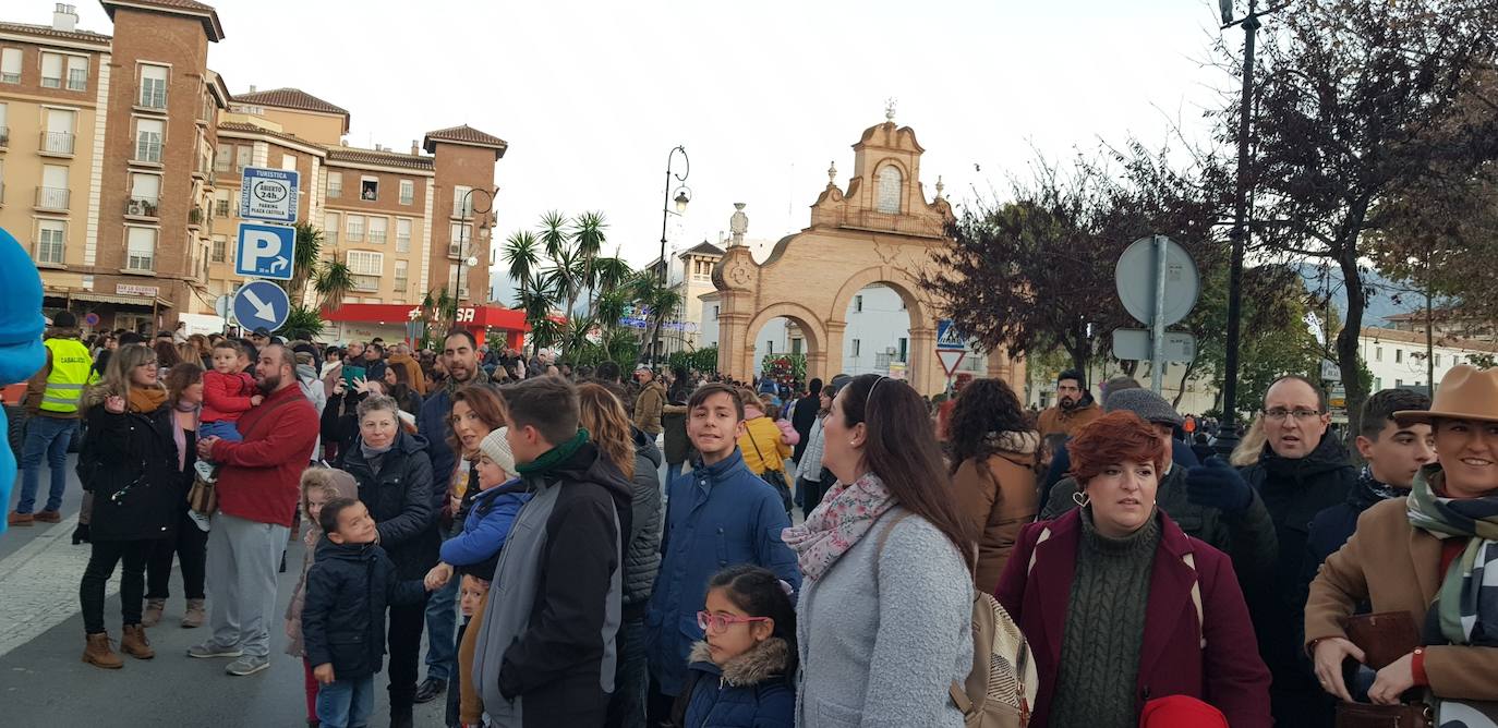 La Cabalgata de Reyes en Antequera. 