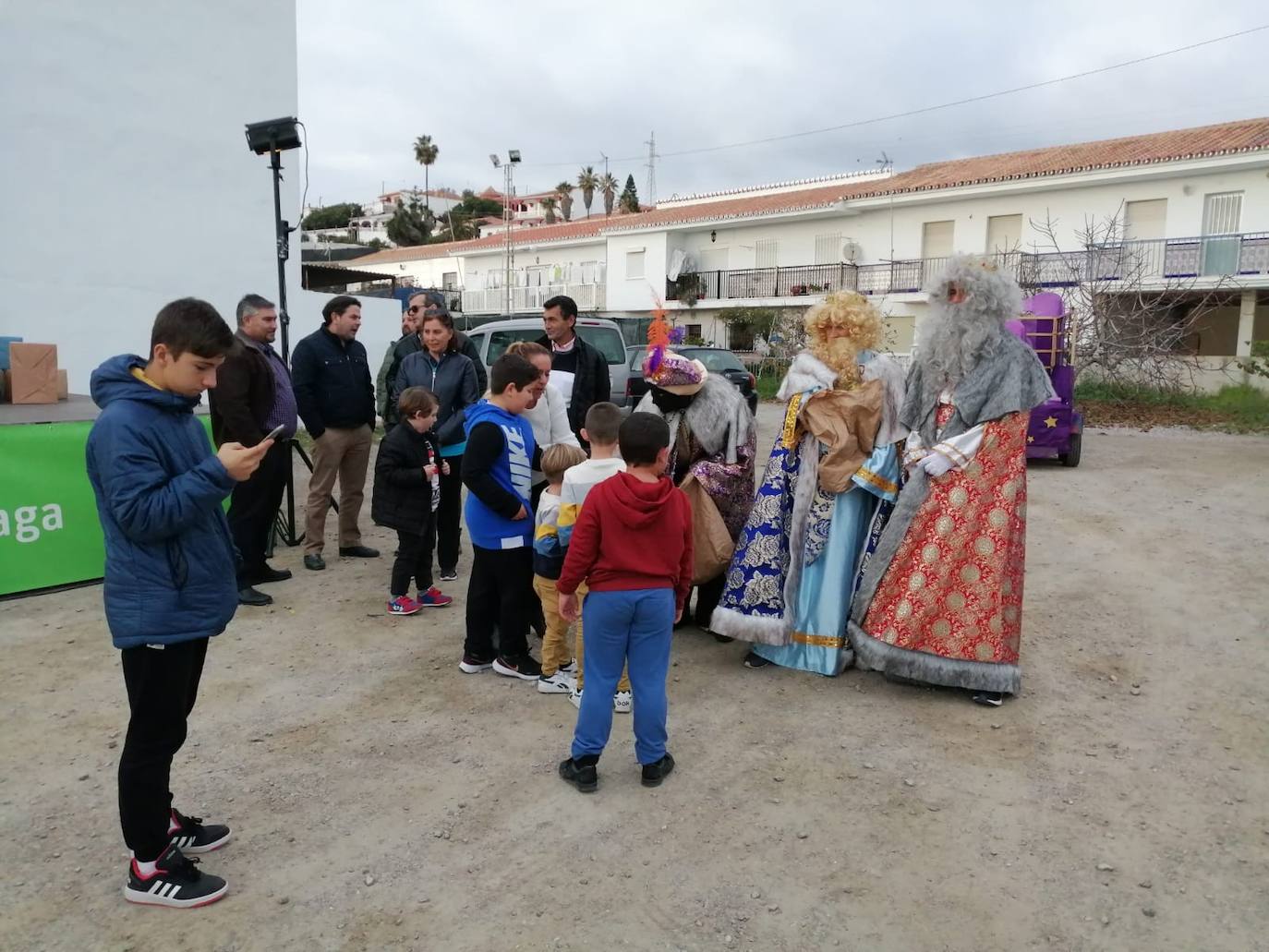 Carroza en Lagos (Vélez). 