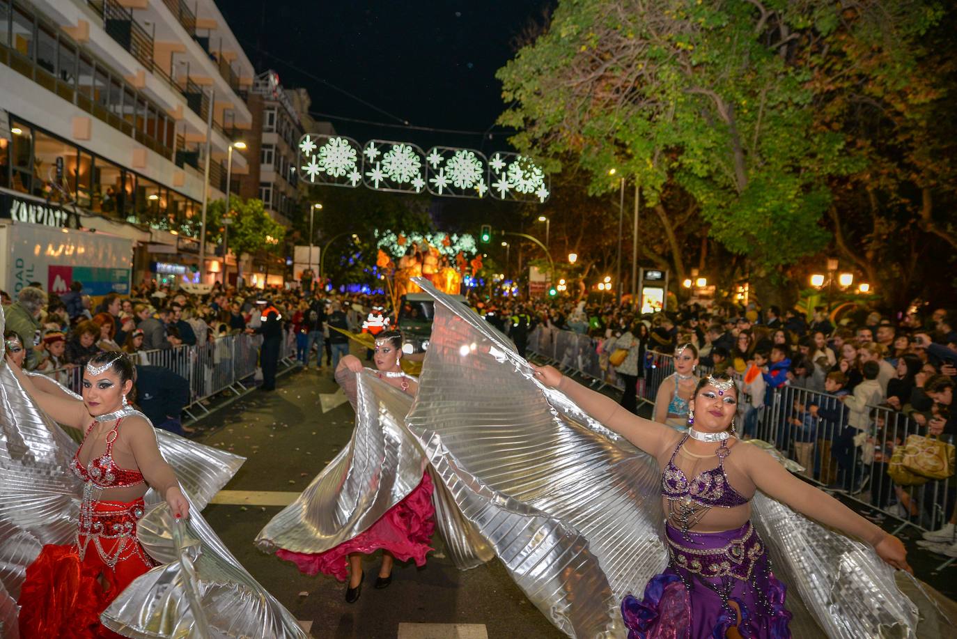 Desfile de Sus Majestades en Marbella.