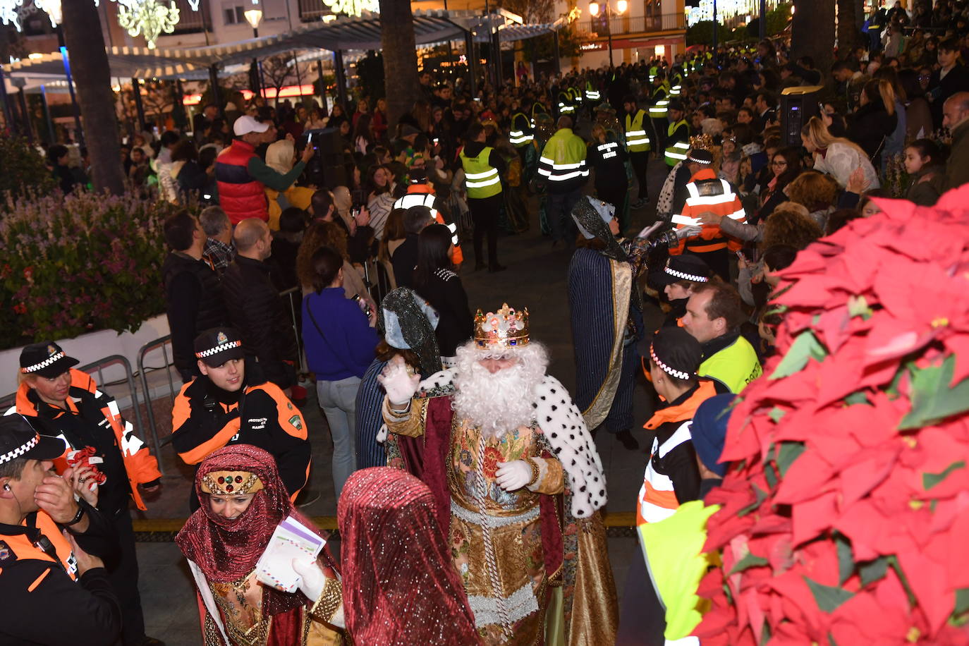 Los Reyes Magos, en San Pedro.