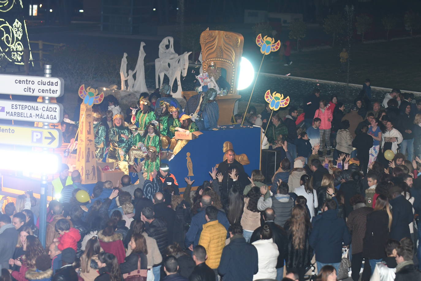 Los Reyes Magos, en San Pedro.