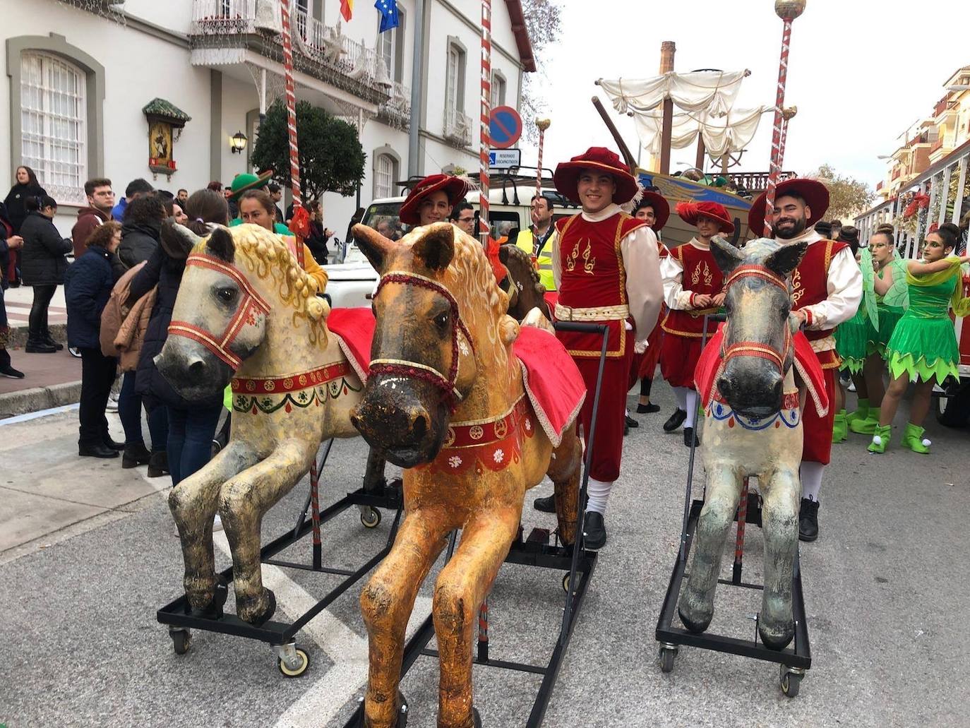 Cabalgata en Torre del Mar. 