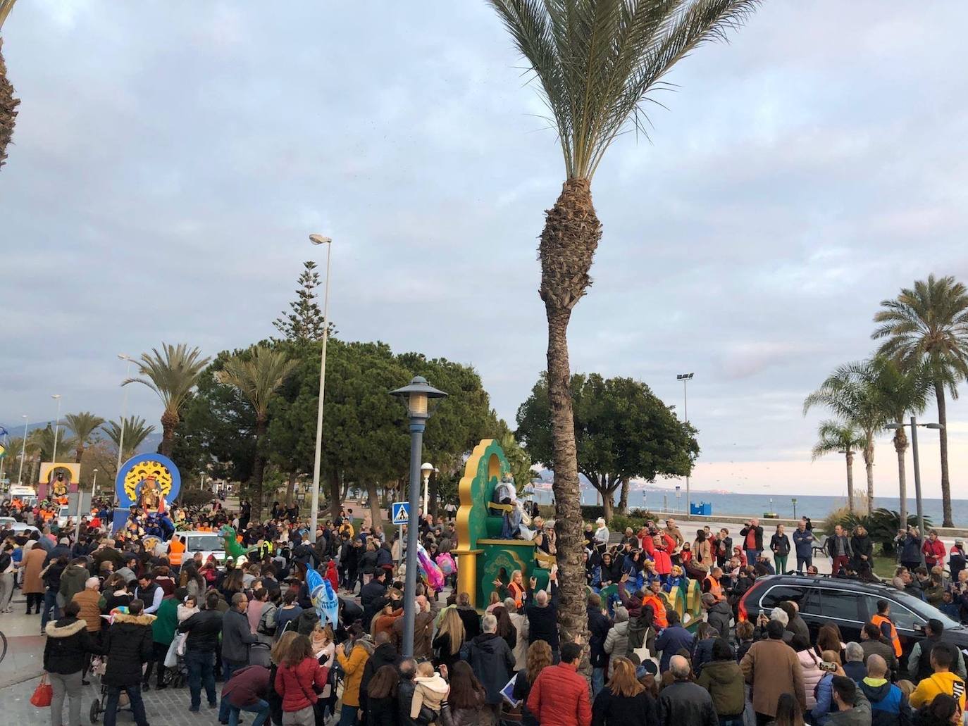 Cabalgata en Torre del Mar. 