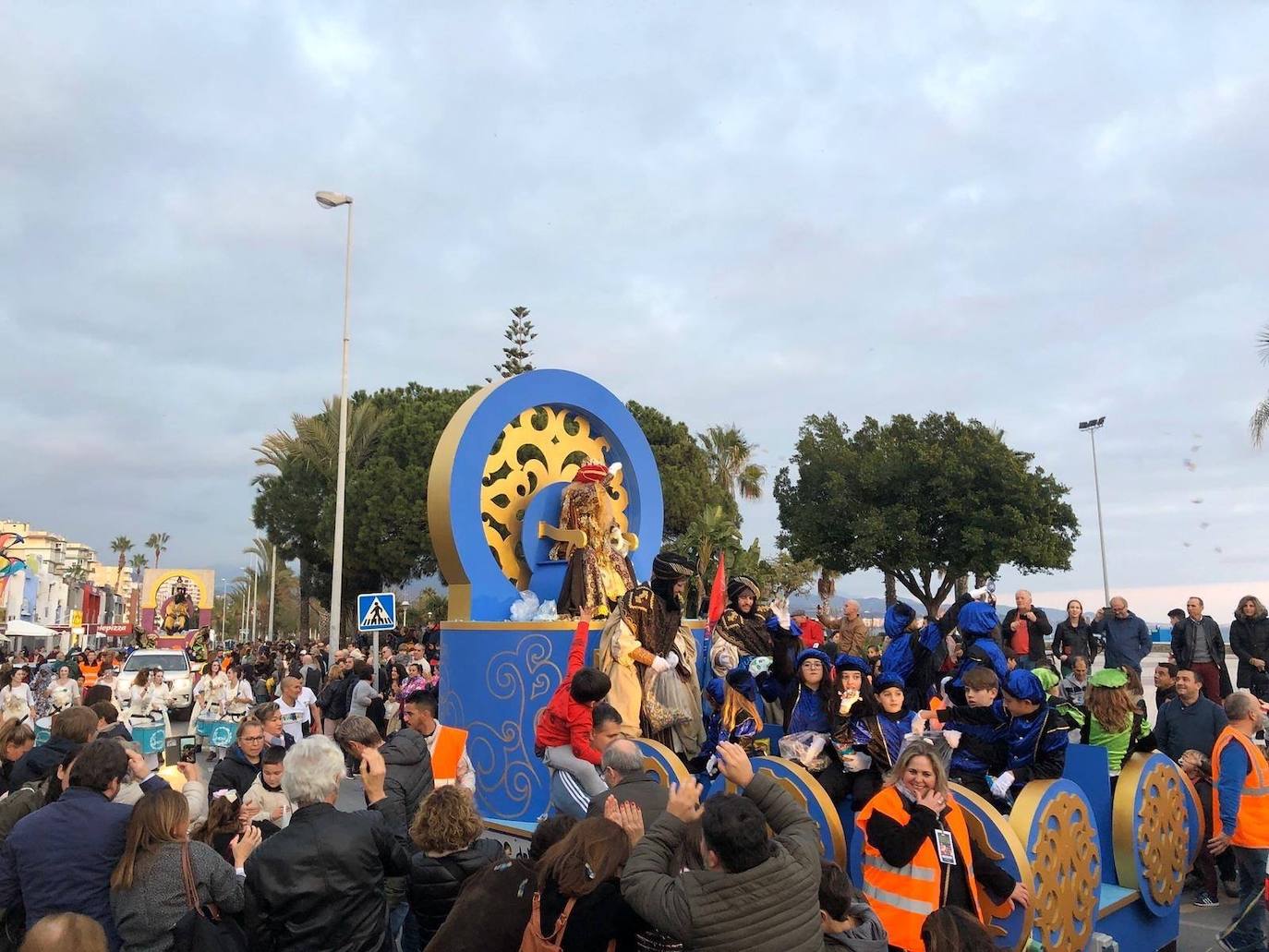 Cabalgata en Torre del Mar. 