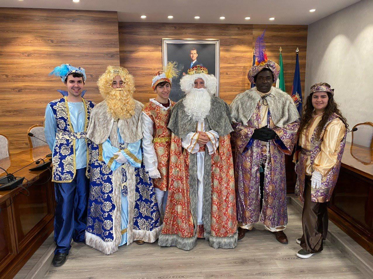 Desfile de Melchor, Gaspar y Baltasar en Torrox