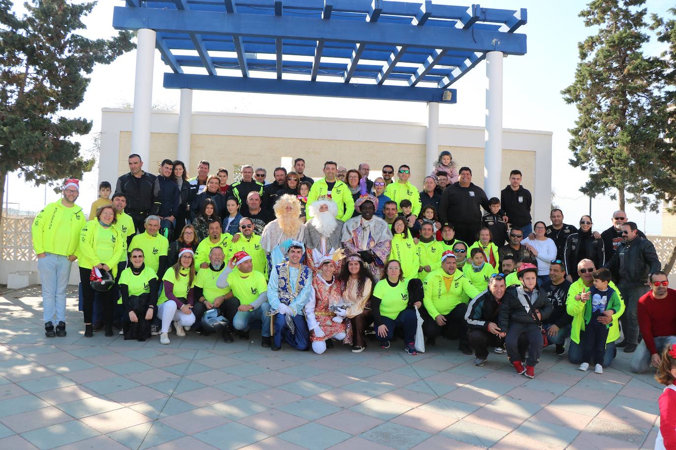 Desfile de Melchor, Gaspar y Baltasar en Torrox