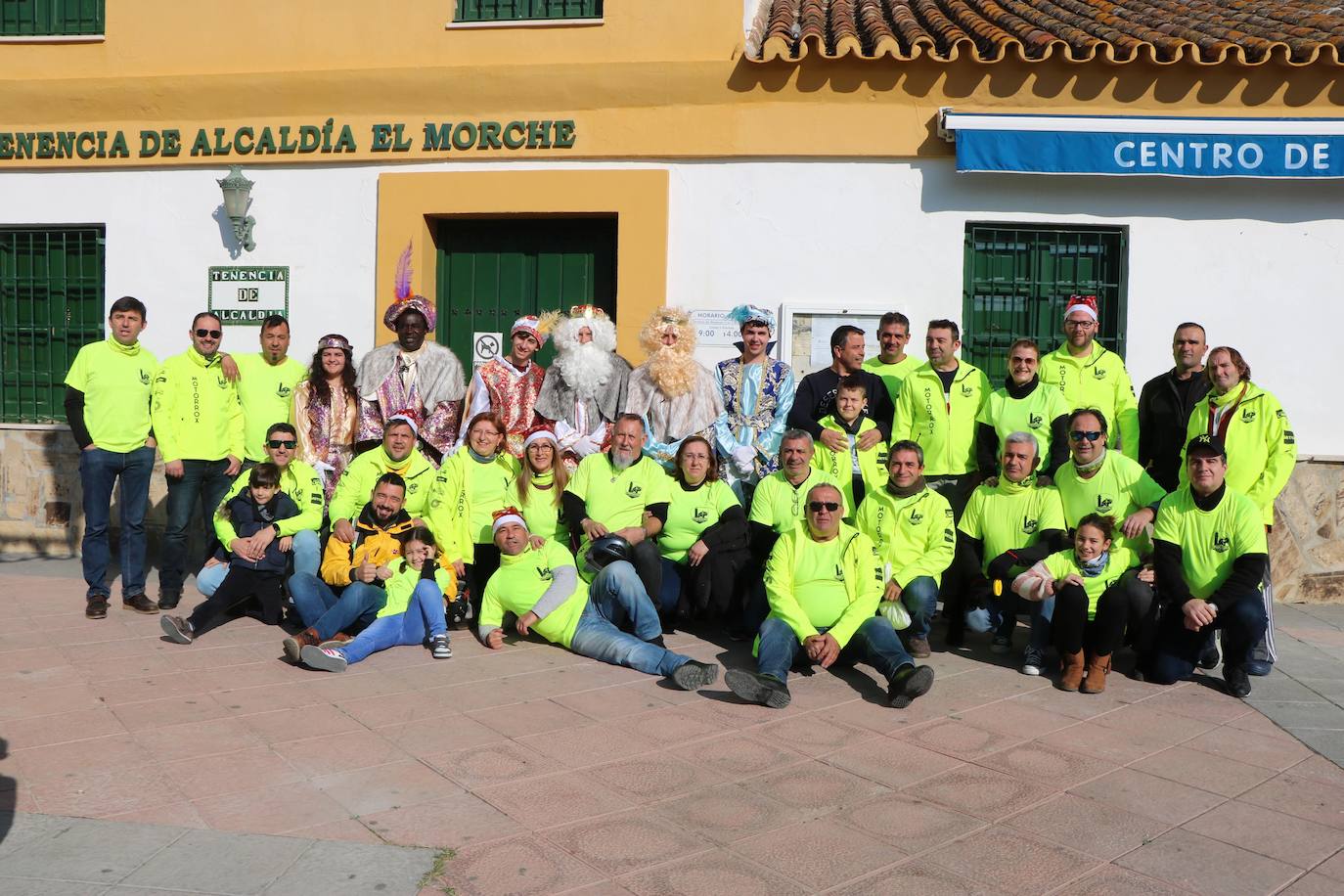 Desfile de Melchor, Gaspar y Baltasar en Torrox