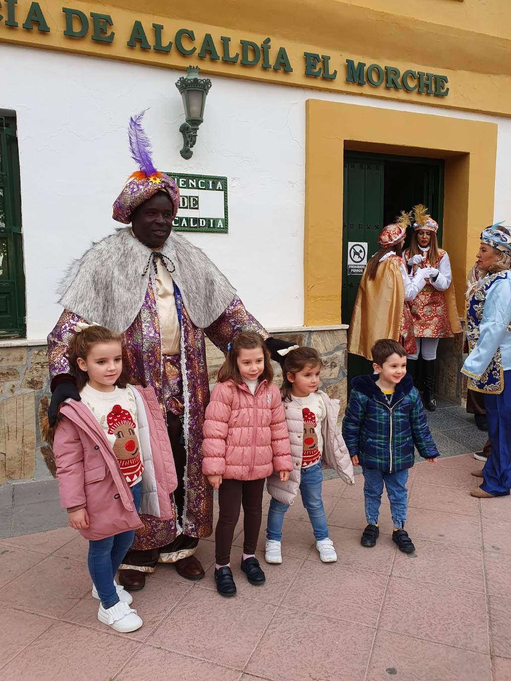 Desfile de Melchor, Gaspar y Baltasar en Torrox