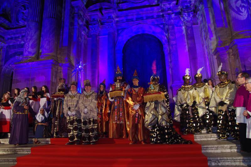 Belén viviente en la Catedral