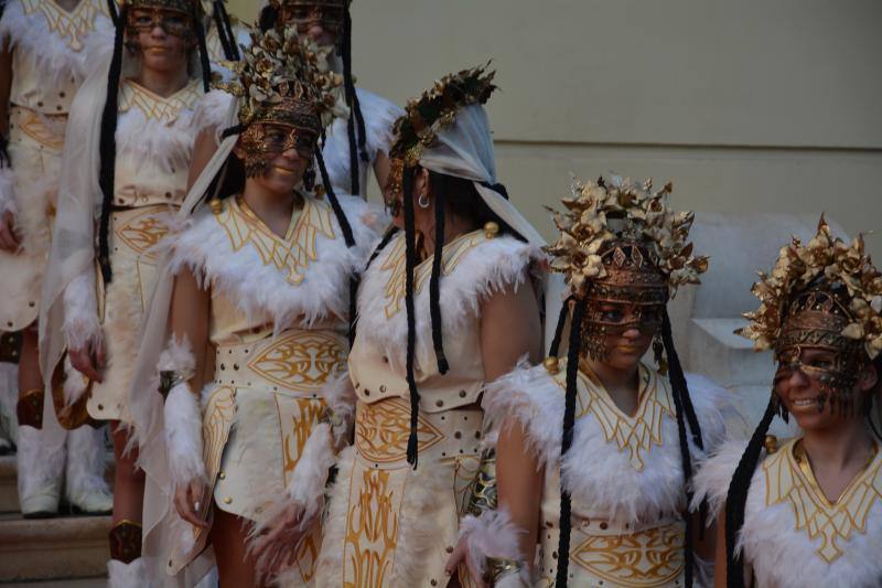Asistentes a la Cabalgata de Reyes Magos de este año en Málaga capital. 