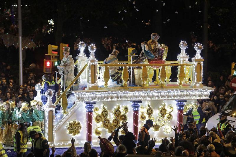 Asistentes a la Cabalgata de Reyes Magos de este año 