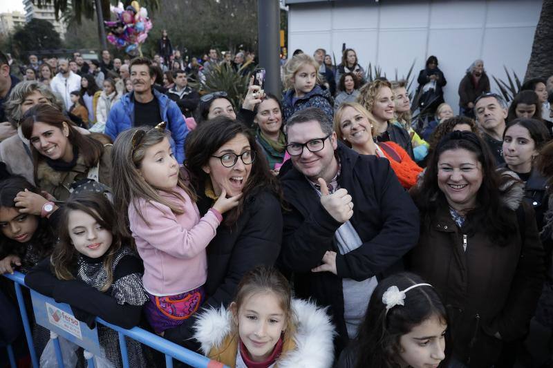 Asistentes a la Cabalgata de Reyes Magos de este año 