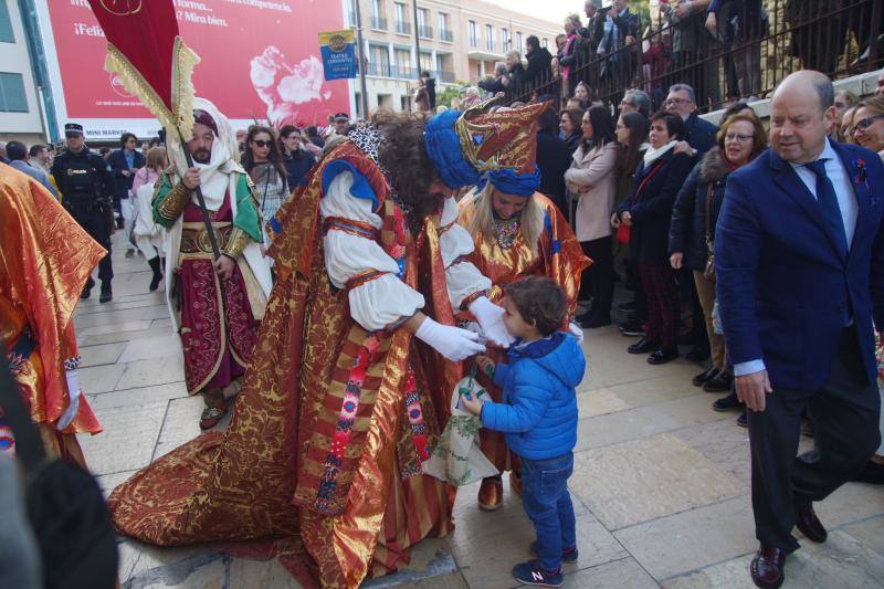 Asistentes a la Cabalgata de Reyes Magos de este año 