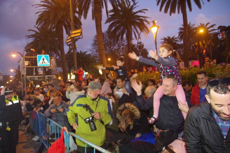 Asistentes a la Cabalgata de Reyes Magos de este año 